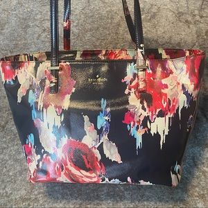 Kate Spade Floral Multicolored Tote Bag